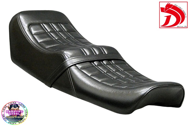楽天市場】Z400FX 黒皮 タックロールシート/あんこ抜き ブラック