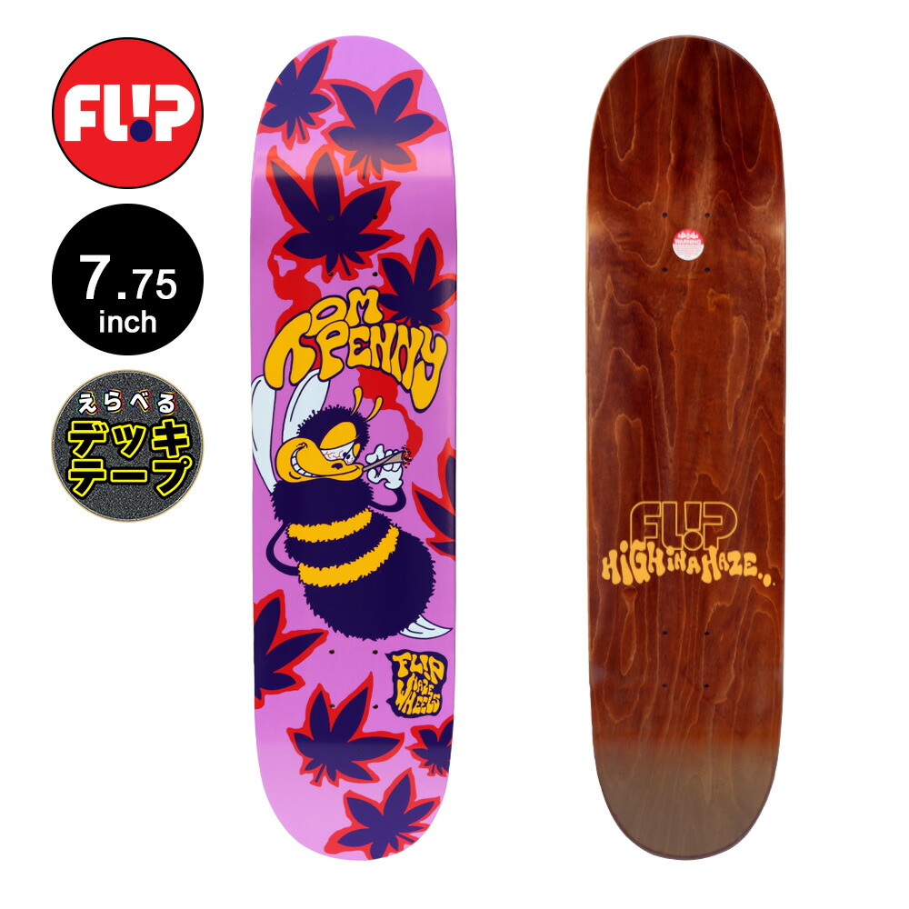 楽天市場】フリップ FLIPスケボー デッキ 8.25 PENNY TOMS FRIENDS TIE