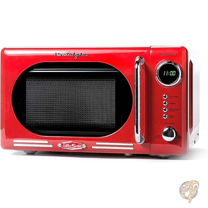 楽天市場】電子レンジ レトロ コンパクト カウンタートップ 19.8L 700