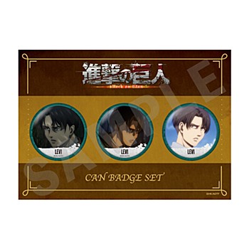 楽天市場】【売り切れ】進撃の巨人 リヴァイ ホログラムビッグ缶バッジ
