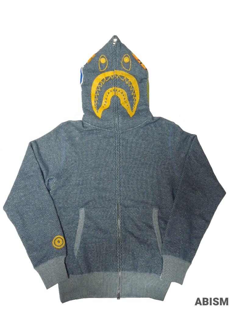 楽天市場】A BATHING APE アベイシングエイプ SHARK FULL ZIP HOODIE