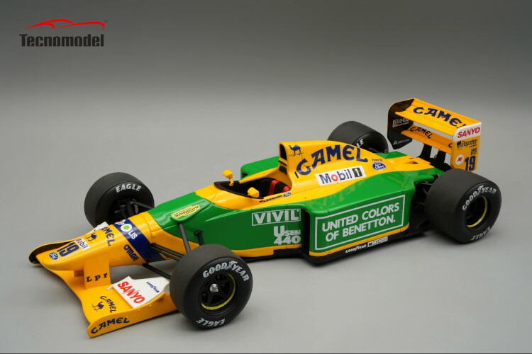 楽天市場】テクノモデル 1/18 ベネトン F1 B192 フォード #19 優勝