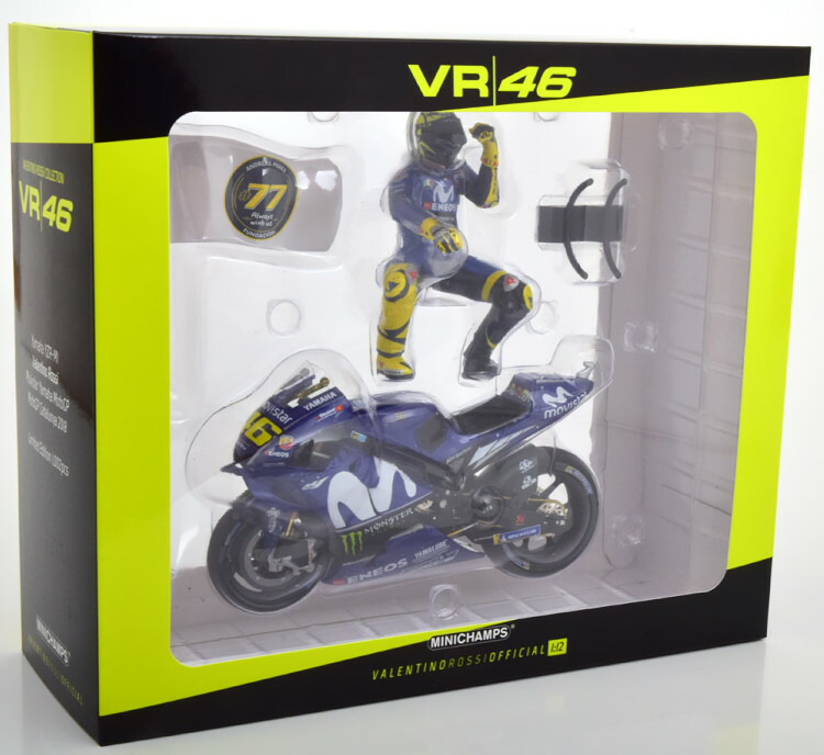 楽天市場】ミニチャンプス 1/12 ヤマハ YZR-M1 #46 テスト セパン