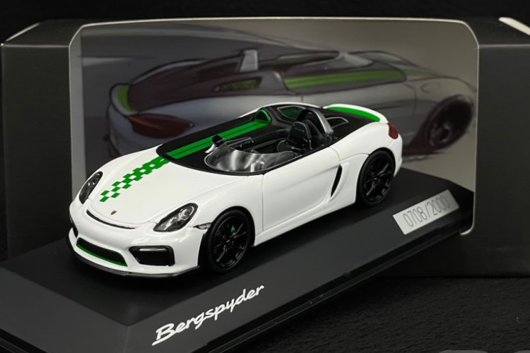 楽天市場】スパーク 1/43 ポルシェ ボクスター スパイダー 981 2015