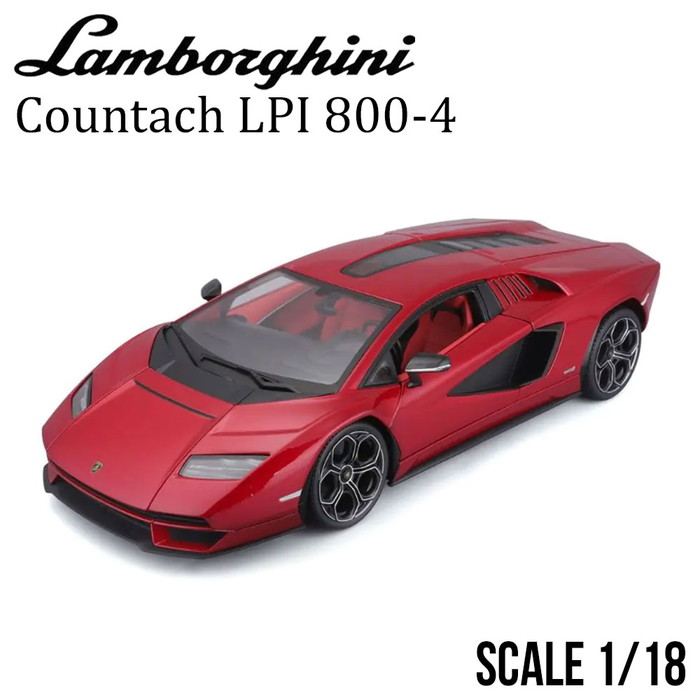 楽天市場】ミニカー 1/18 ランボルギーニ チェンテナリオ パール