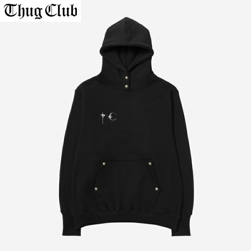 楽天市場】日本未入荷 Thug Club Armor Hoodie Black サグクラブ