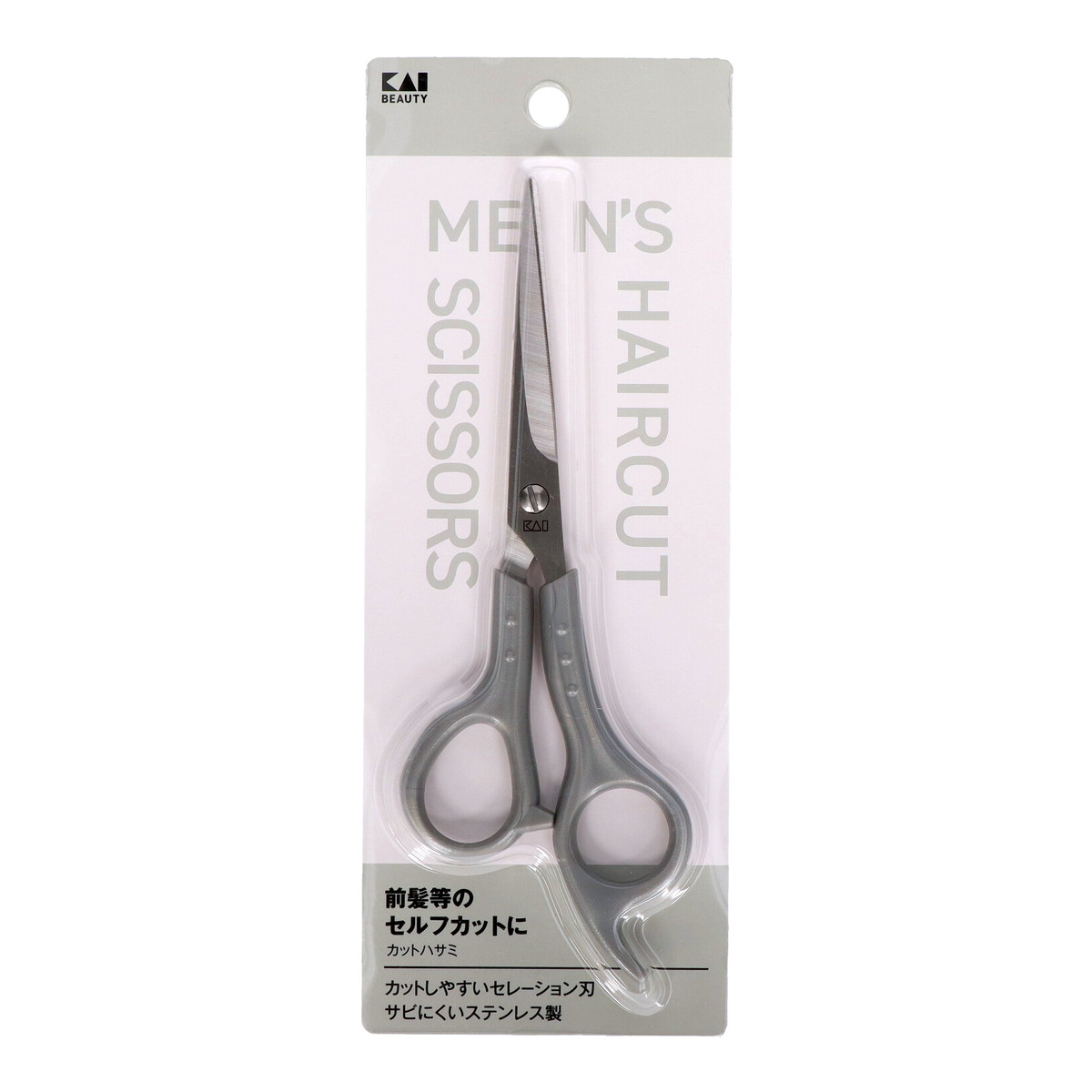楽天市場】貝印 KQ3206 メンズ ヘアカット ハサミ : 姫路流通センター