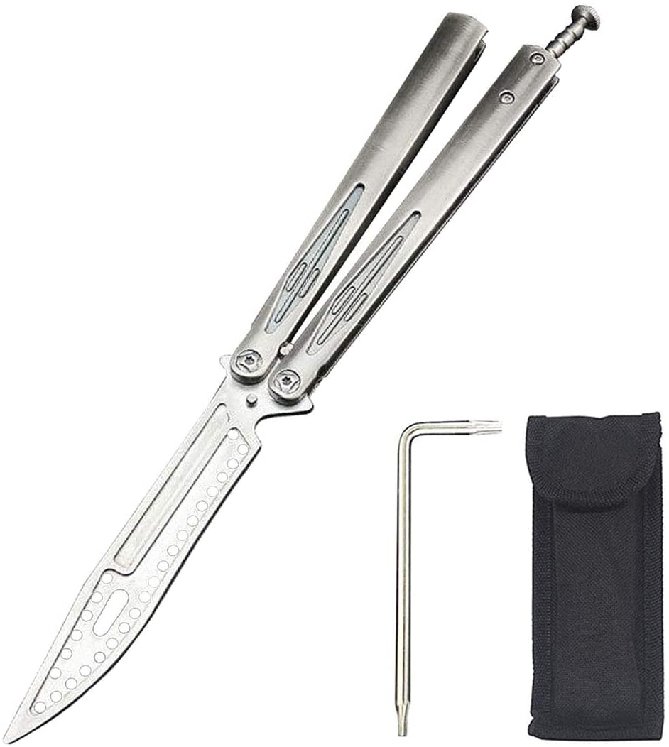 楽天市場】【楽天スーパーセール】練習用 バタフライナイフ 刃なし