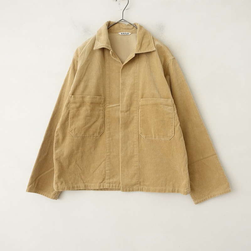 楽天市場】【AURALEE】【WASHED CORDUROY SHIRTS JACKET】【日本製
