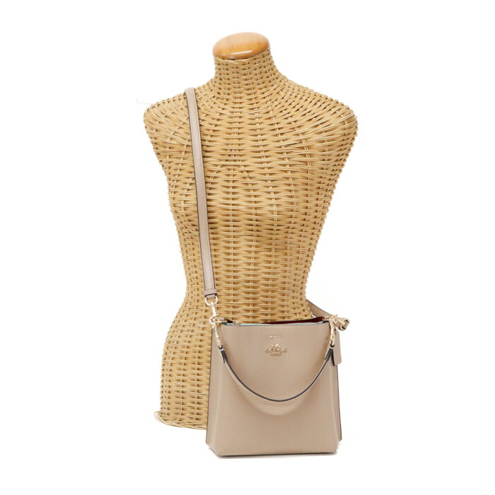 楽天市場】コーチ COACH スモール タウン バケット バッグ PVC レザー