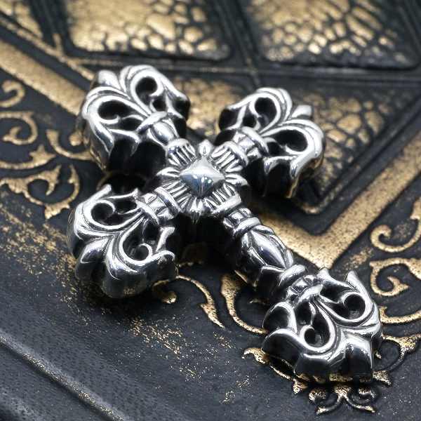 楽天市場】クロス ボール チャーム ペンダント ネックレス シルバー925