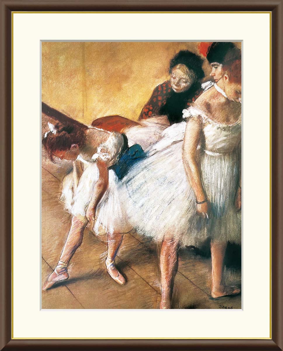 楽天市場】10年保証 名画 油絵 舞台の踊り子 エドガー・ドガ 手彩仕上