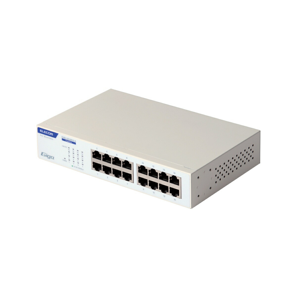 楽天市場】エレコム スイッチングハブ 8ポート EHB-UG2C08-S