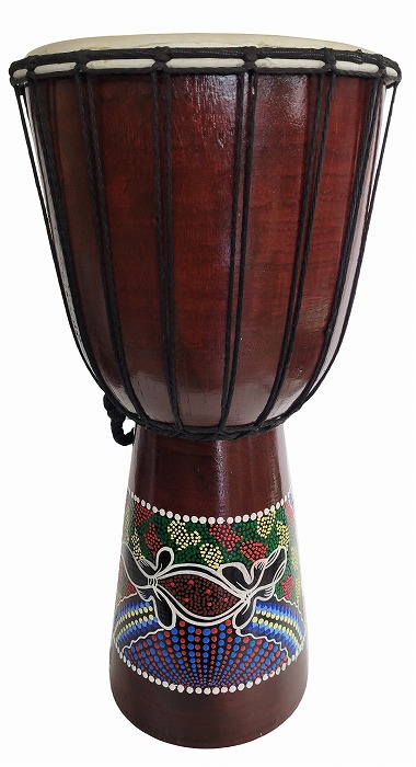 楽天市場】アジアン バリ島 楽器 木彫り ジャンベ【トカゲ柄】 8