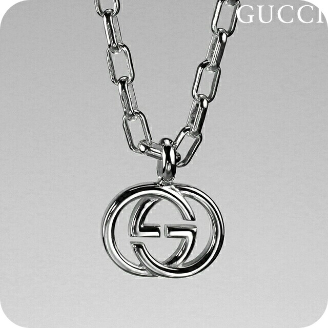 楽天市場】グッチ ネックレス GUCCI チェーン ペンダント シルバー925