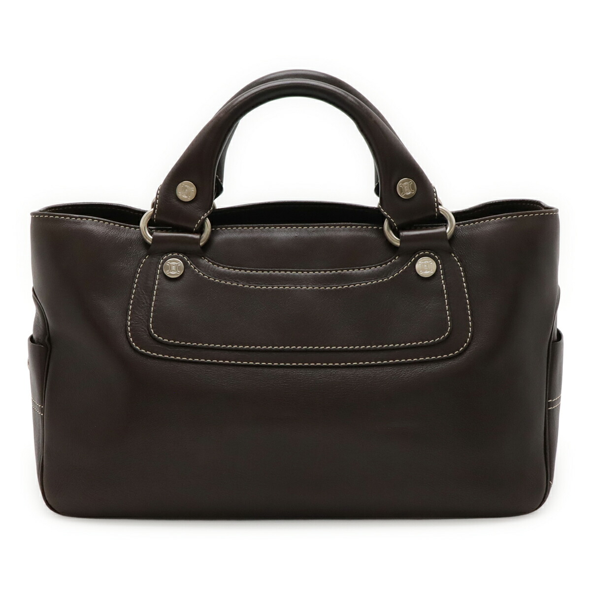 楽天市場】【送料無料】 セリーヌ ハンドバッグ ブギーバッグ ブラウン