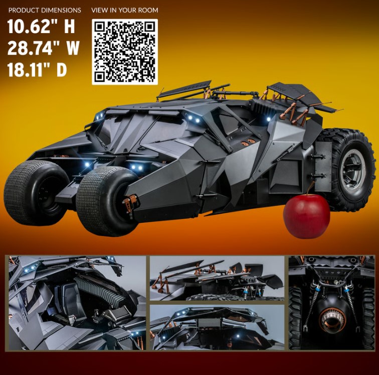 ホットトイズ MMS596 バットマン ビギンズ バットモービル