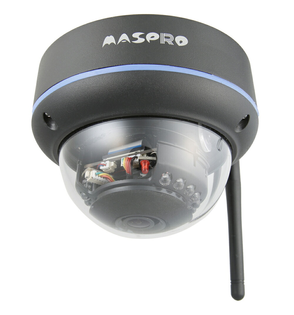 楽天市場】マスプロ ワイヤレスカメラセット増設 センサーライト付き