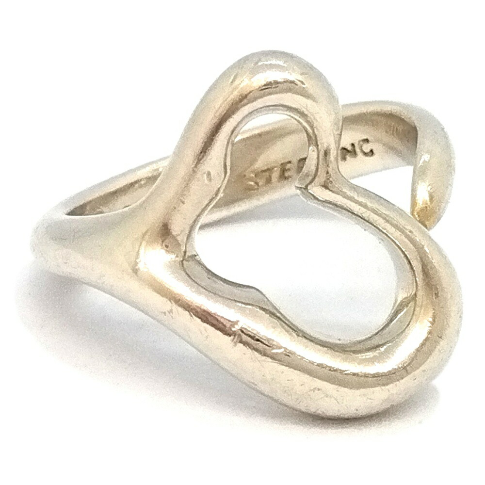 楽天市場】美品 ティファニー ハート リング オープンハート リング