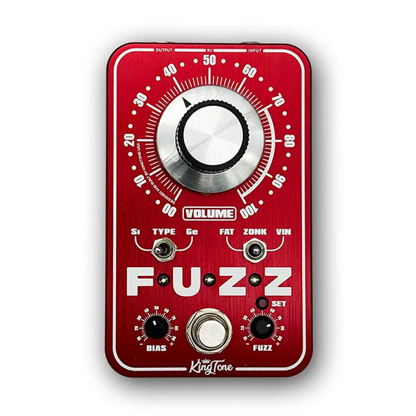 楽天市場】King Tone Guitar miniFUZZ V2 (Black Panel) : STARROW