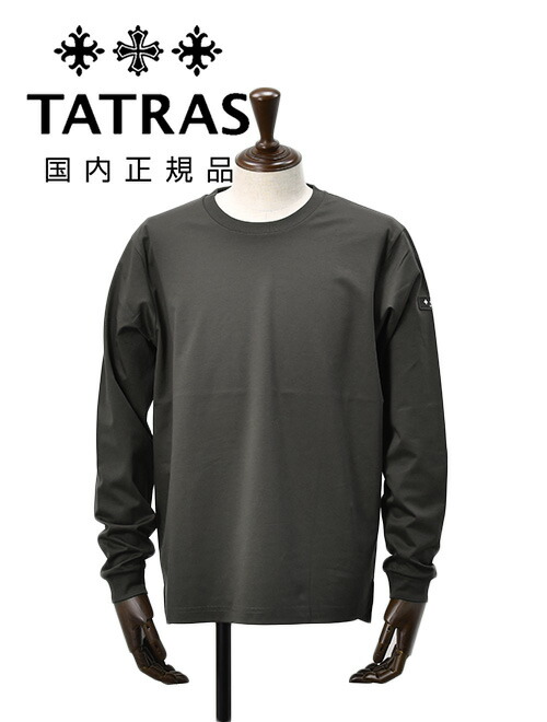 楽天市場】タトラス TATRAS 長袖Tシャツ メンズ クルーネック