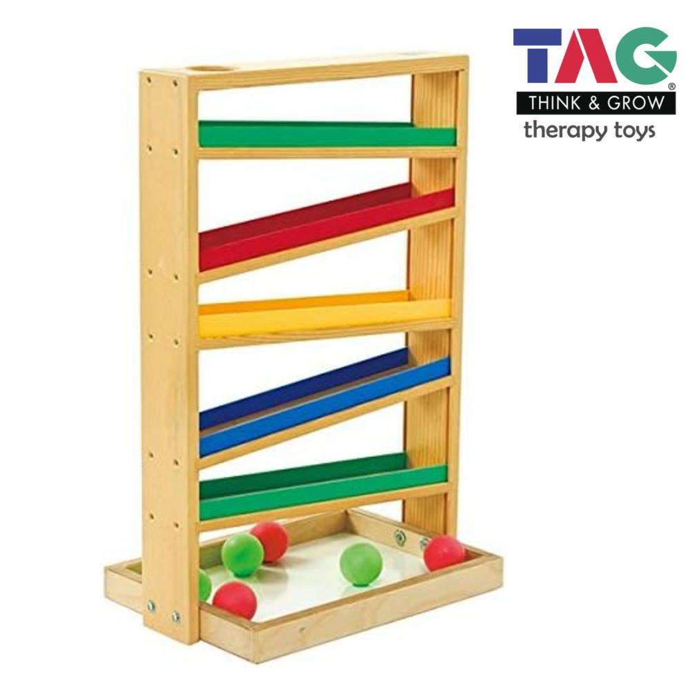 楽天市場】木のおもちゃ TAG社 注意力動きの予測をさせるトラッカー