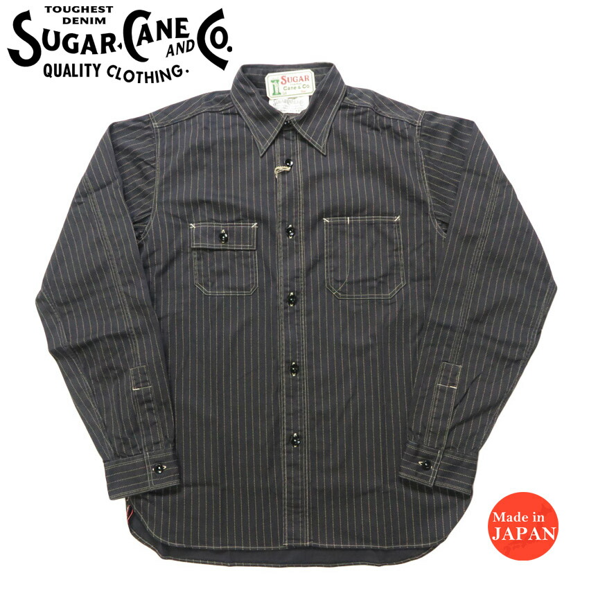 楽天市場】シュガーケーン SUGAR CANE 8.5oz ワークシャツ