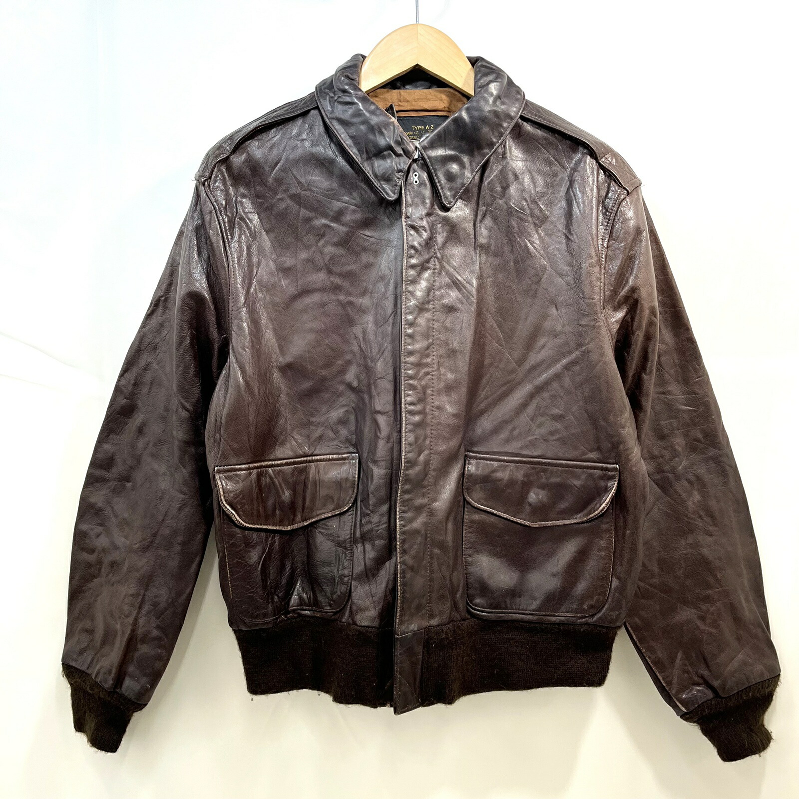 楽天市場】古着 80年代 アヴィレックス AVIREX A-2タイプ レザー