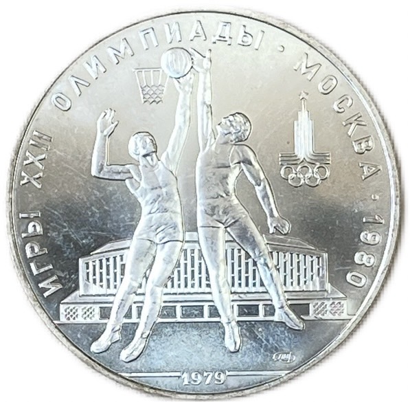 楽天市場】旧ソ連(ロシア) プルーフ銀貨 大型 1980年 10ルーブル 6枚