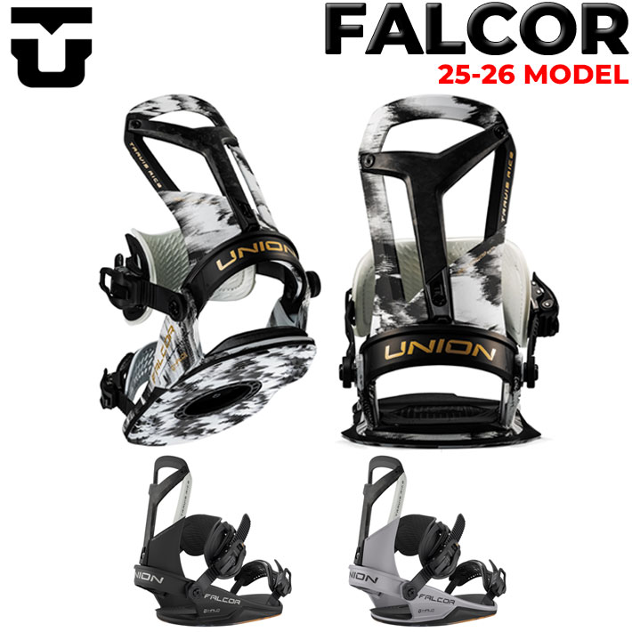 楽天市場】UNION 25-26 BINDING FALCOR ファルコア Black Fossil Grey
