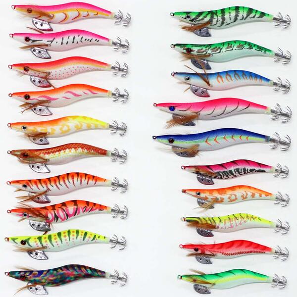 楽天市場】メール便送料無料 釣具 2.0号 エギ 20本 セット 格安