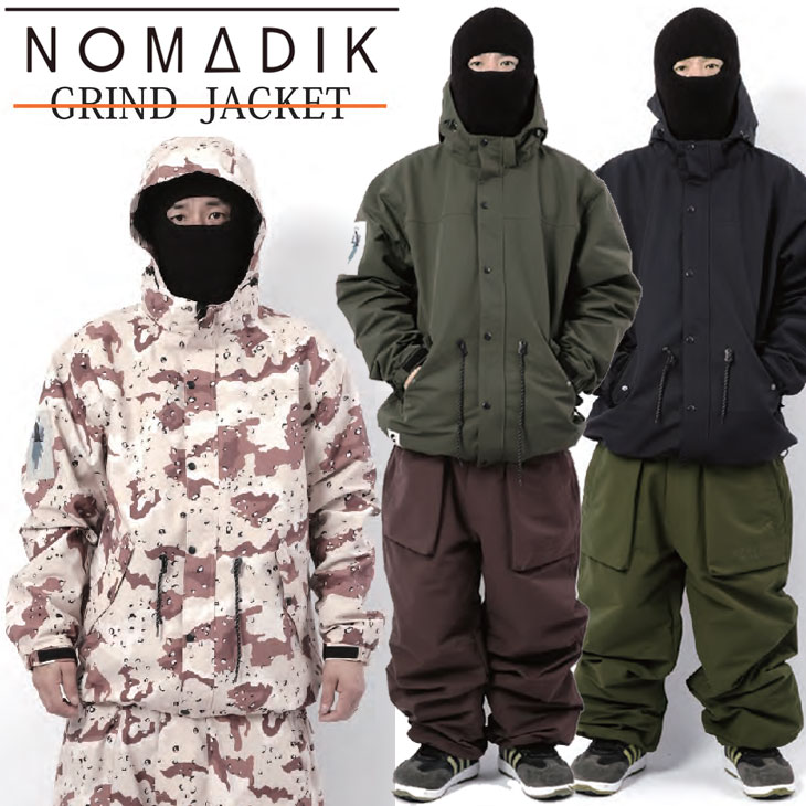 楽天市場】24-25 NOMADIK ノマディック ウエアー GRIND JACKET