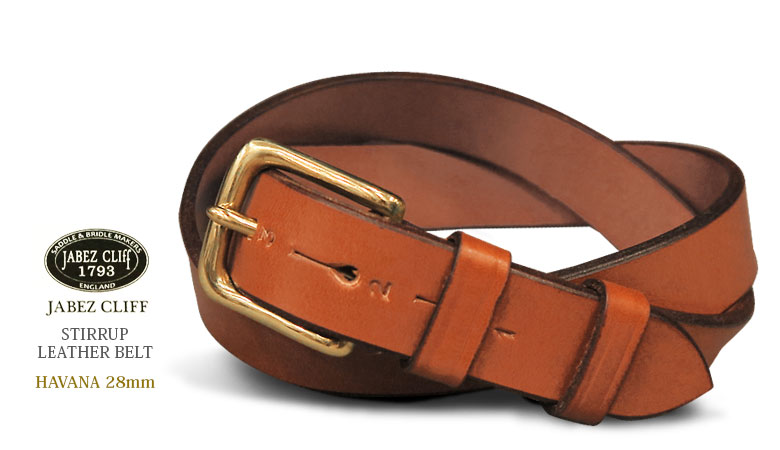 楽天市場】Jabez Cliff / 28mm STIRRUP LEATHER BELTイギリス製