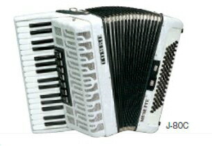 楽天市場】トンボ ピアノ式アコーディオン J-80C / シャンソン