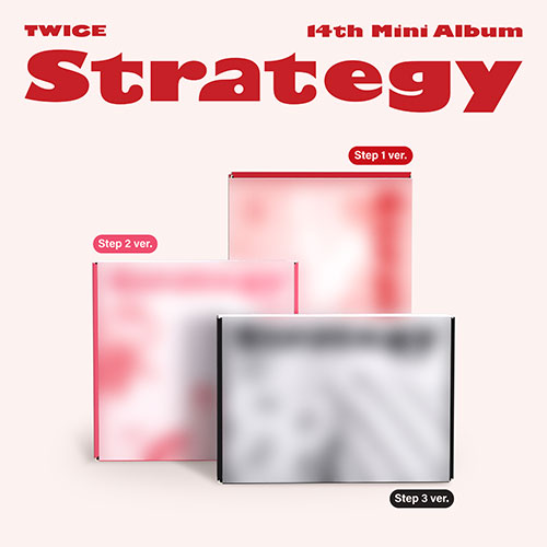 楽天市場】【ONLINE特典選択】 TWICE - STRATEGY / アルバム3種選択