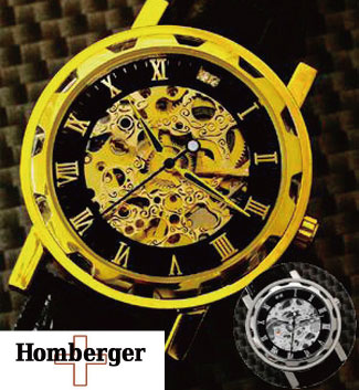 楽天市場】Hombergerオムバーガー クラシックダブルスケルトン