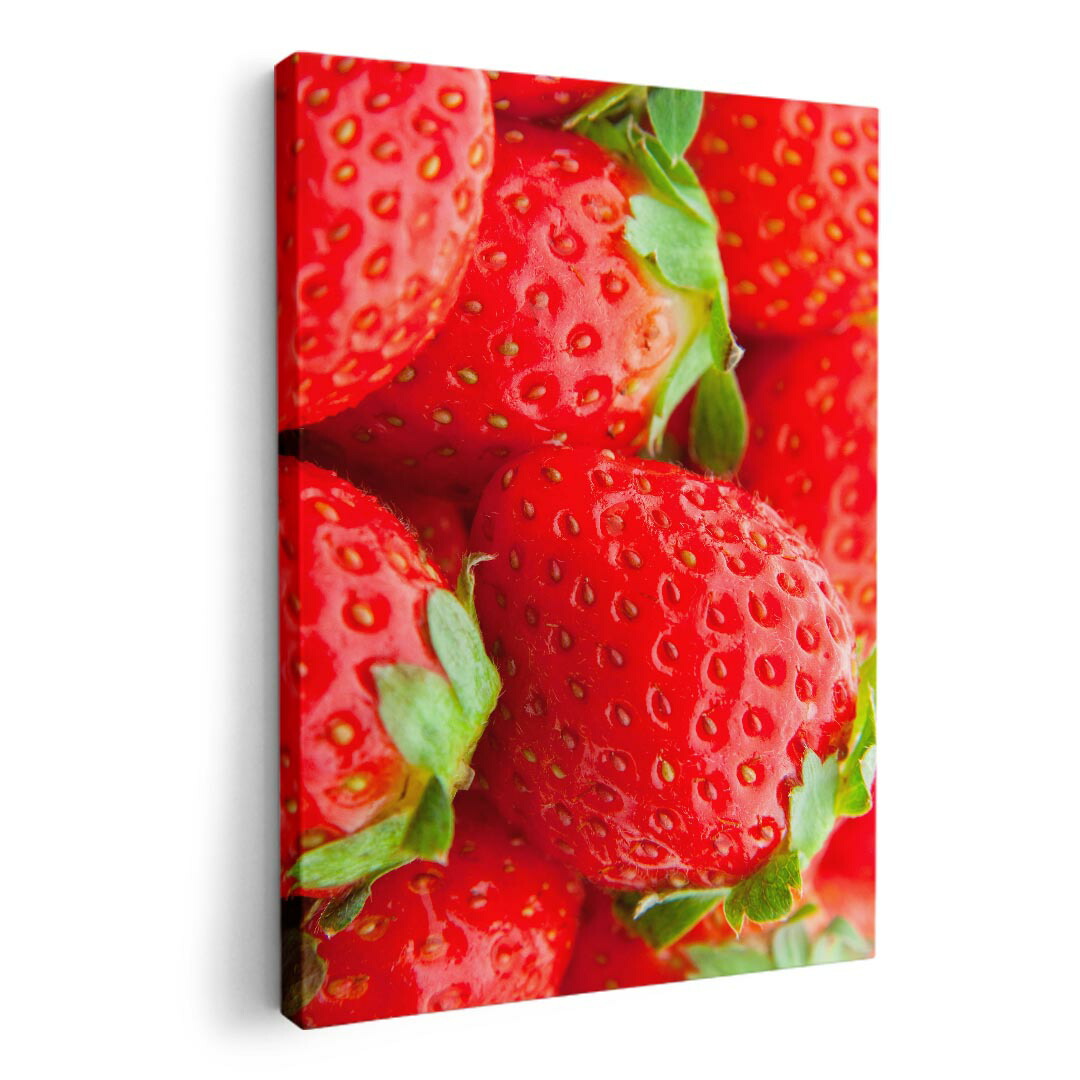 楽天市場】手描き 油絵 額入り油彩画 いちご F6サイズ フルーツ 果物