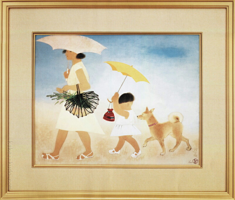 楽天市場】小倉遊亀 絵画 椿 送料無料 【複製】【美術印刷】【巨匠