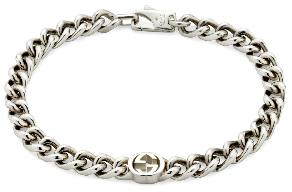 楽天市場】GUCCI グッチ BRACELETダブルGチャーム リンクチェーン