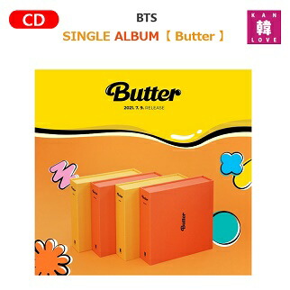 楽天市場】[おまけ9種付き] BTS [Butter] 2種セット SINGLE ALBUM CD