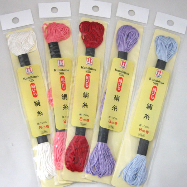 楽天市場】組ひも 絹糸 | クラフト 紐・コード手芸 組ひも 絹糸
