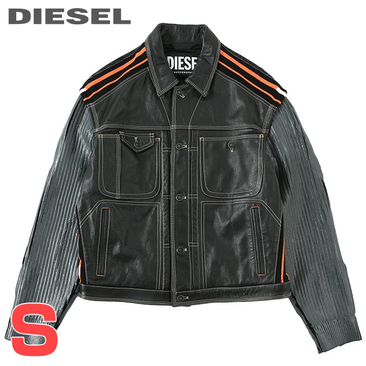 楽天市場】□DIESEL ディーゼル メンズ□羊革 本革 シングルライダース