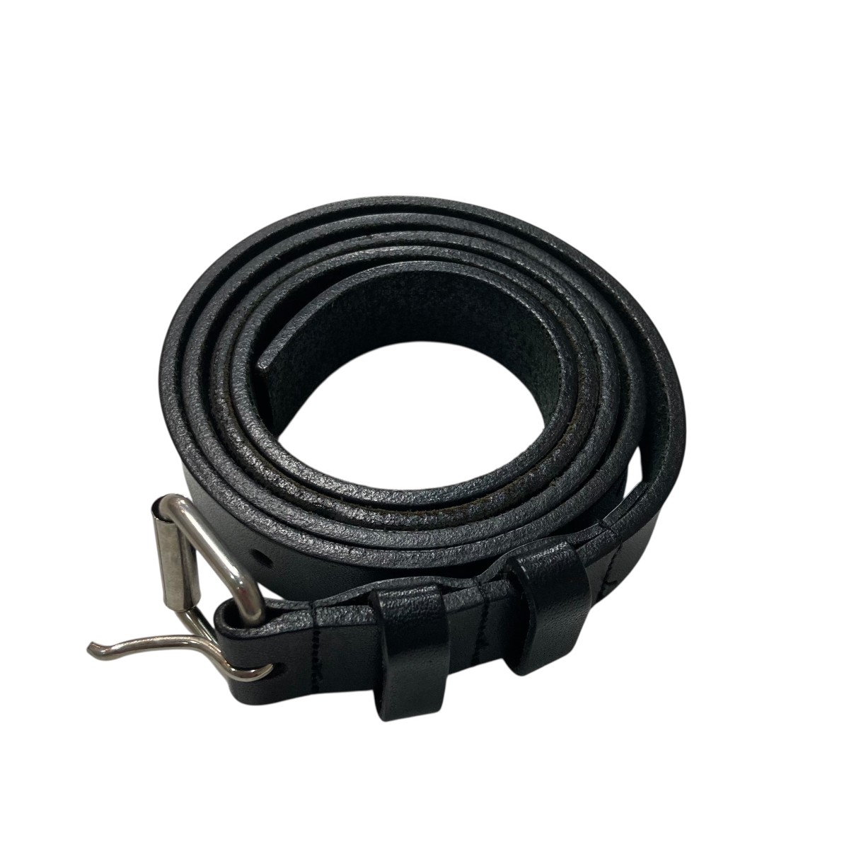 楽天市場】I SHII/イシイ T&D BELT BLACKレザーベルト【MZCA73676