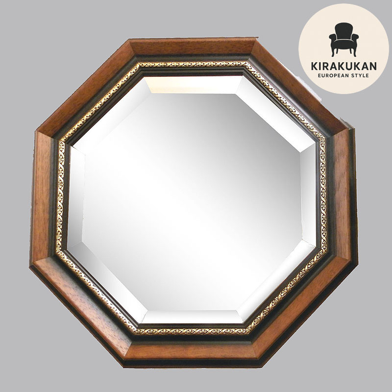 楽天市場】【スーパーセール価格】 鏡 壁掛け イタリア製 八角ミラー
