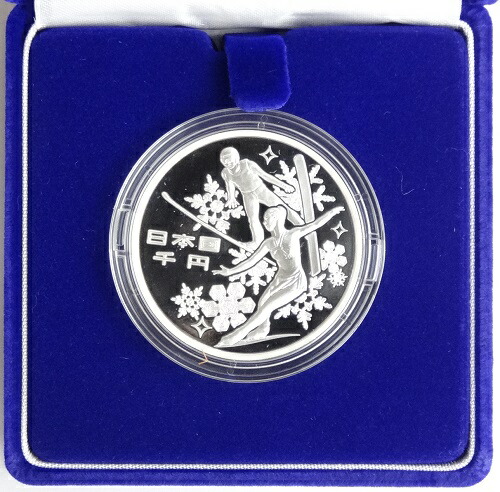 楽天市場】【純銀】 第5回アジア冬季競技大会 青森2003 記念貨幣発行