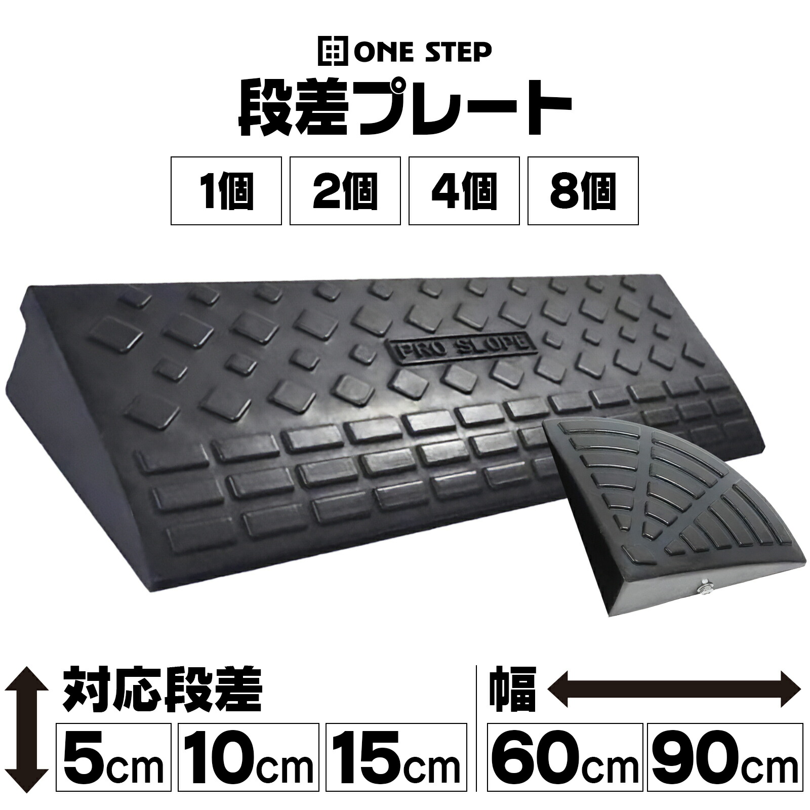 楽天市場】【P3倍&300円OFFcp！】段差スロープ 段差プレート 5cm 10cm