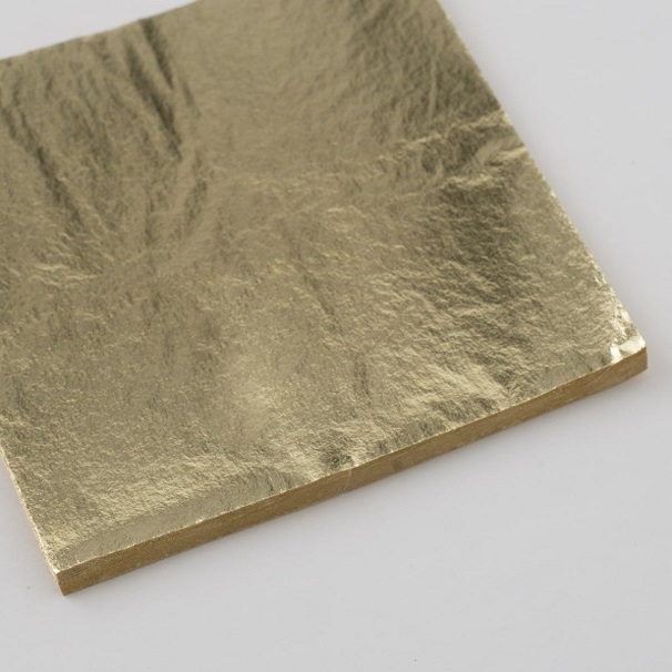 楽天市場】「真鍮箔・三号色 100枚入（4寸2分）」真鍮 洋箔 三号 100枚