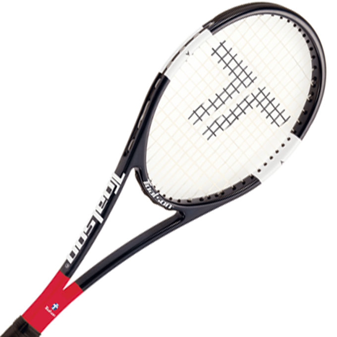 楽天市場】トアルソン 硬式 練習用ラケット 張上げ済 スウィートエリア