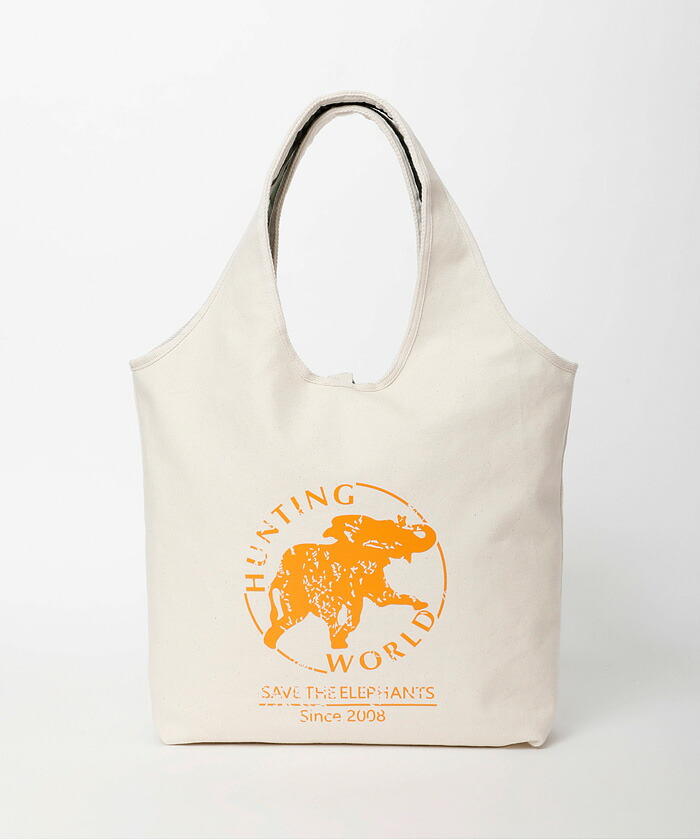 楽天市場】【公式】HUNTING WORLD ボルネオチャリティー[トートバッグM