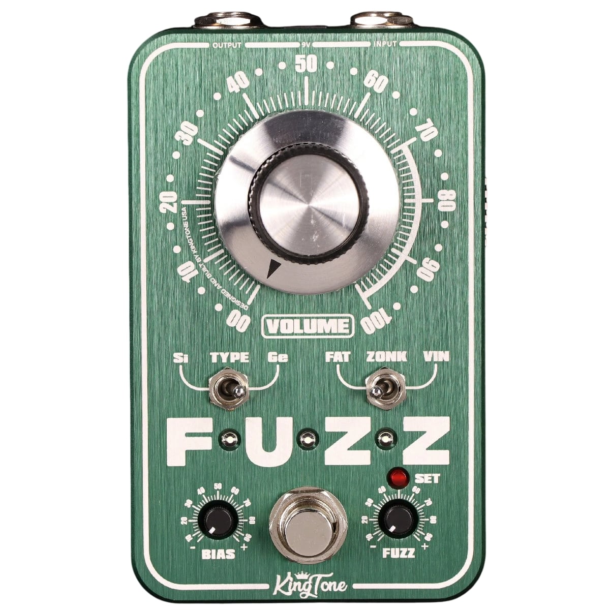 楽天市場】King Tone Guitar miniFUZZ V2 (Black Panel) : STARROW